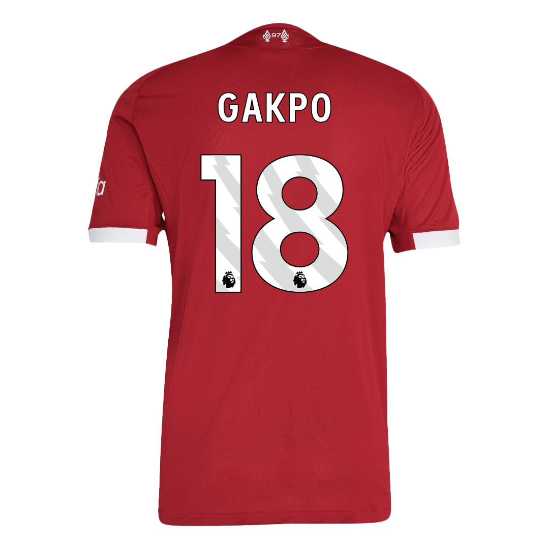 Tricouri Fotbal Liverpool GAKPO #18 Acasă 2025/26 Authentic