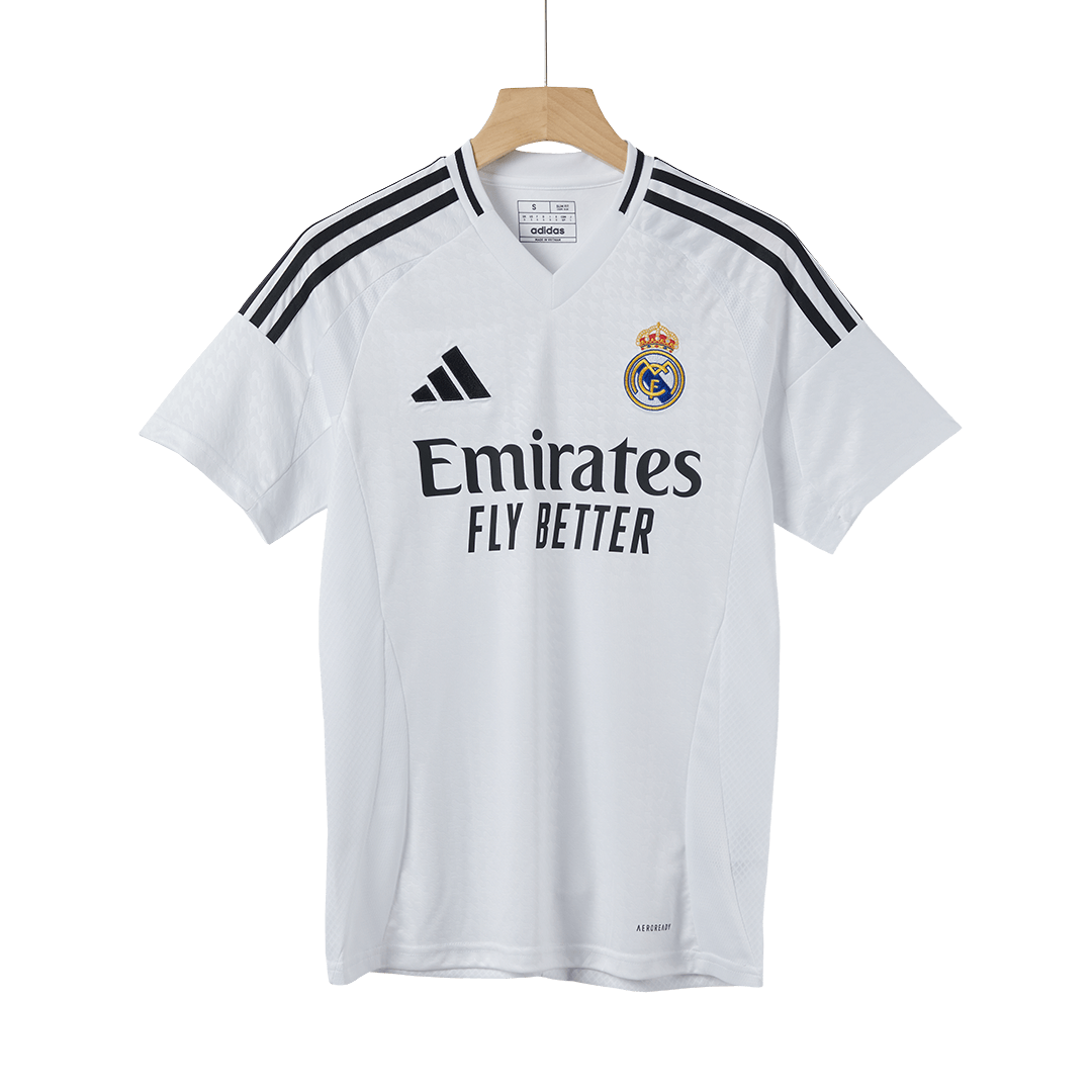 Tricouri Fotbal Real Madrid Acasă 2024/25 (mărime mare)
