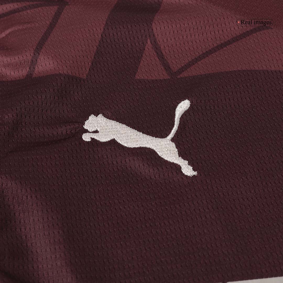 Set Tricouri Fotbal Manchester City Treilea 2024/25 Pentru Copii.