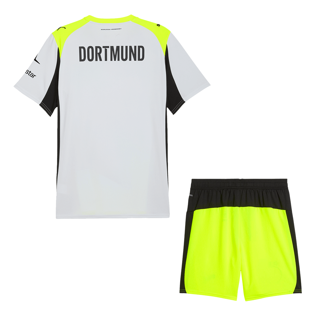 Set Tricouri Fotbal Borussia Dortmund Deplasare 2025/26