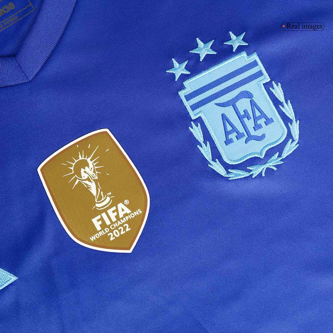Tricouri Fotbal Argentina MESSI #10 Deplasare 2024