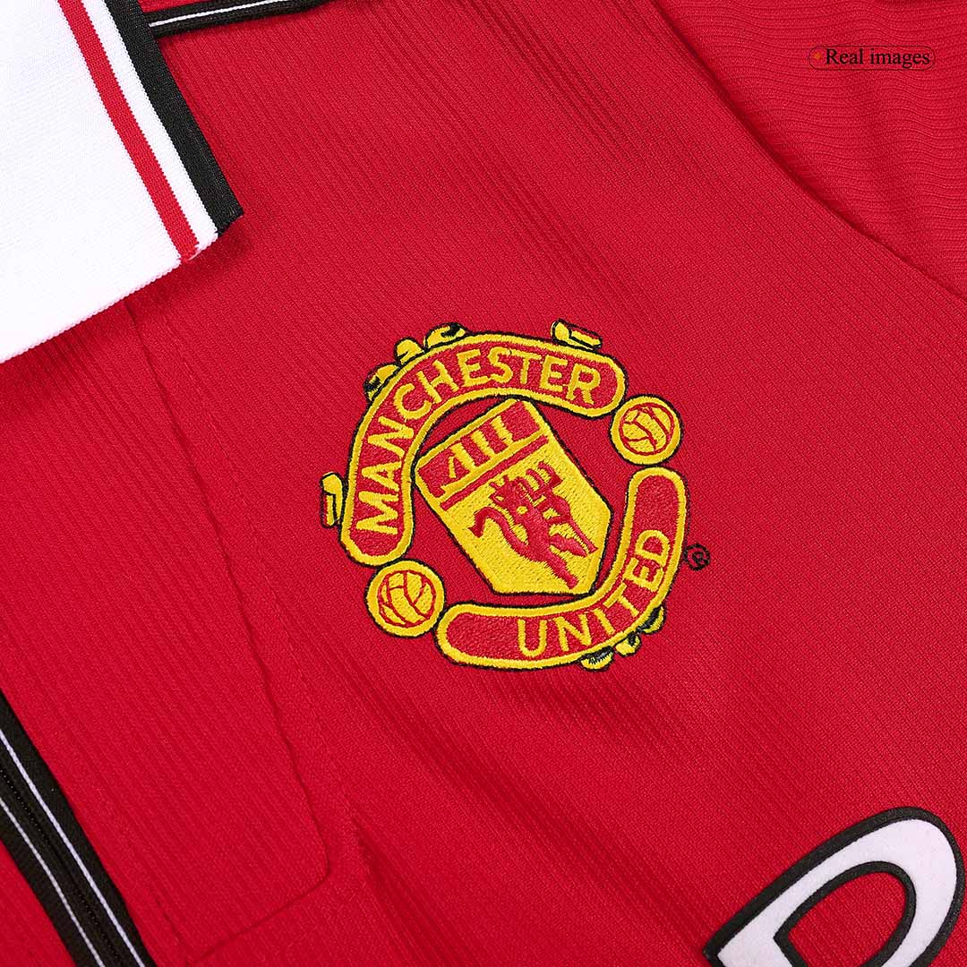 Tricouri Fotbal Vintage Manchester United Acasă 98/00
