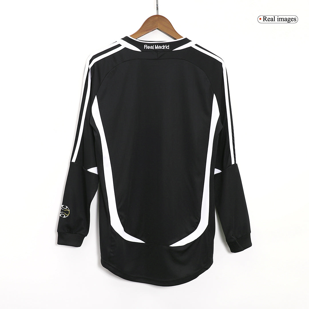 Tricouri Fotbal Vintage Real Madrid Deplasare 2006/07 Mânecă Lungă