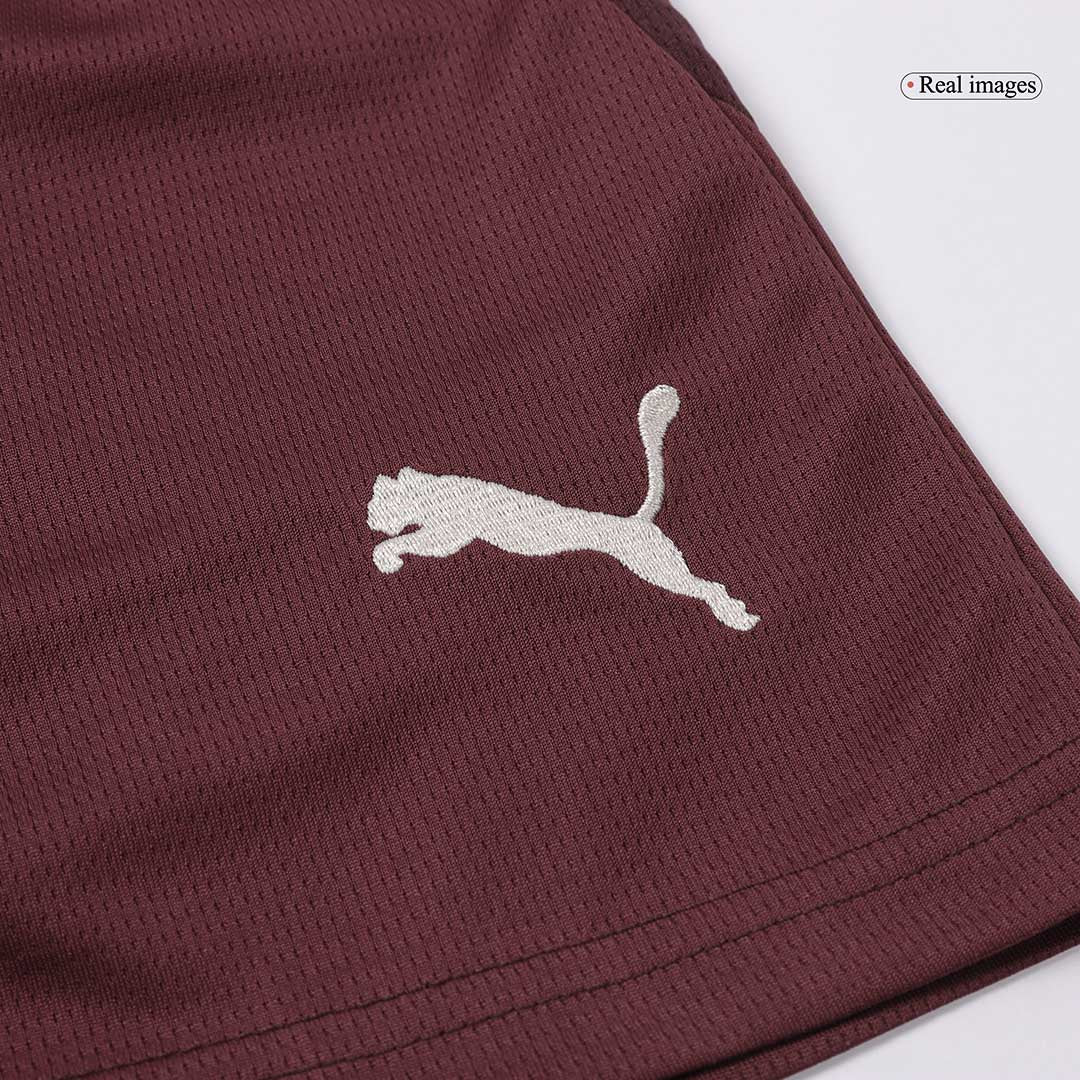 Set Tricouri Fotbal Manchester City Treilea 2024/25 Pentru Copii.