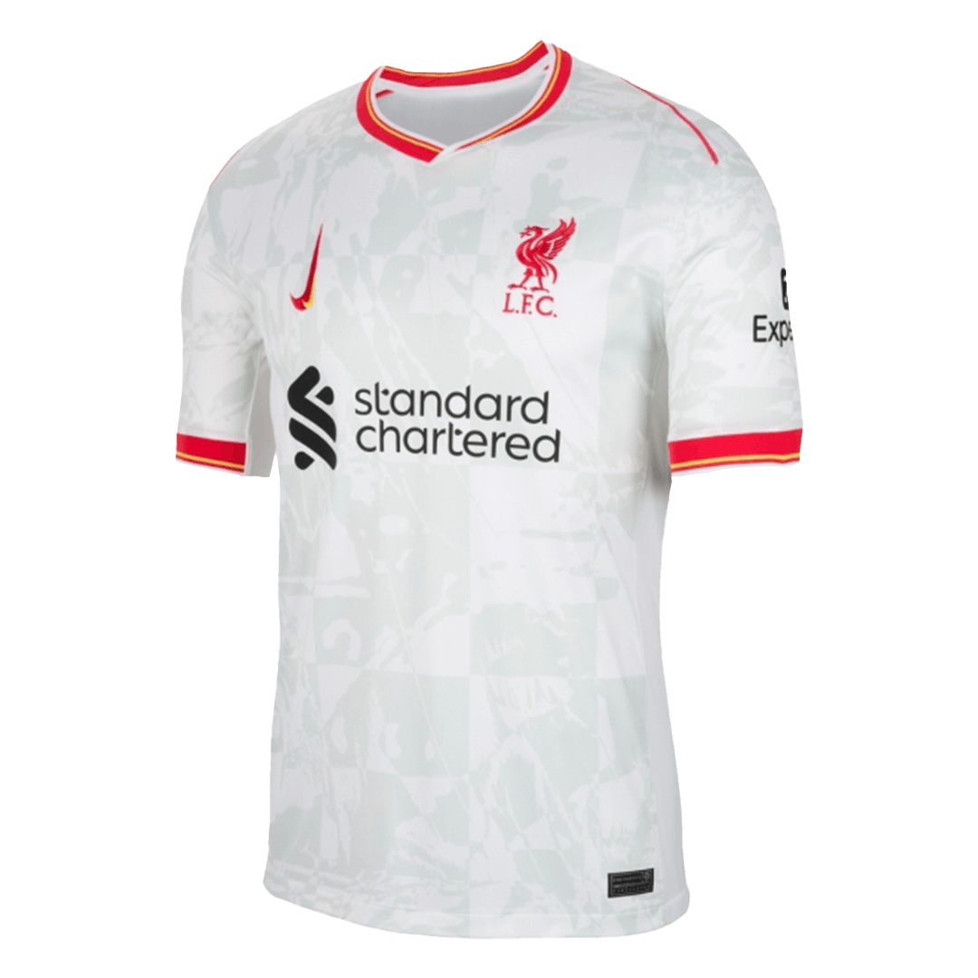 Tricouri Fotbal Liverpool CHIESA #14 Treilea 2024/25