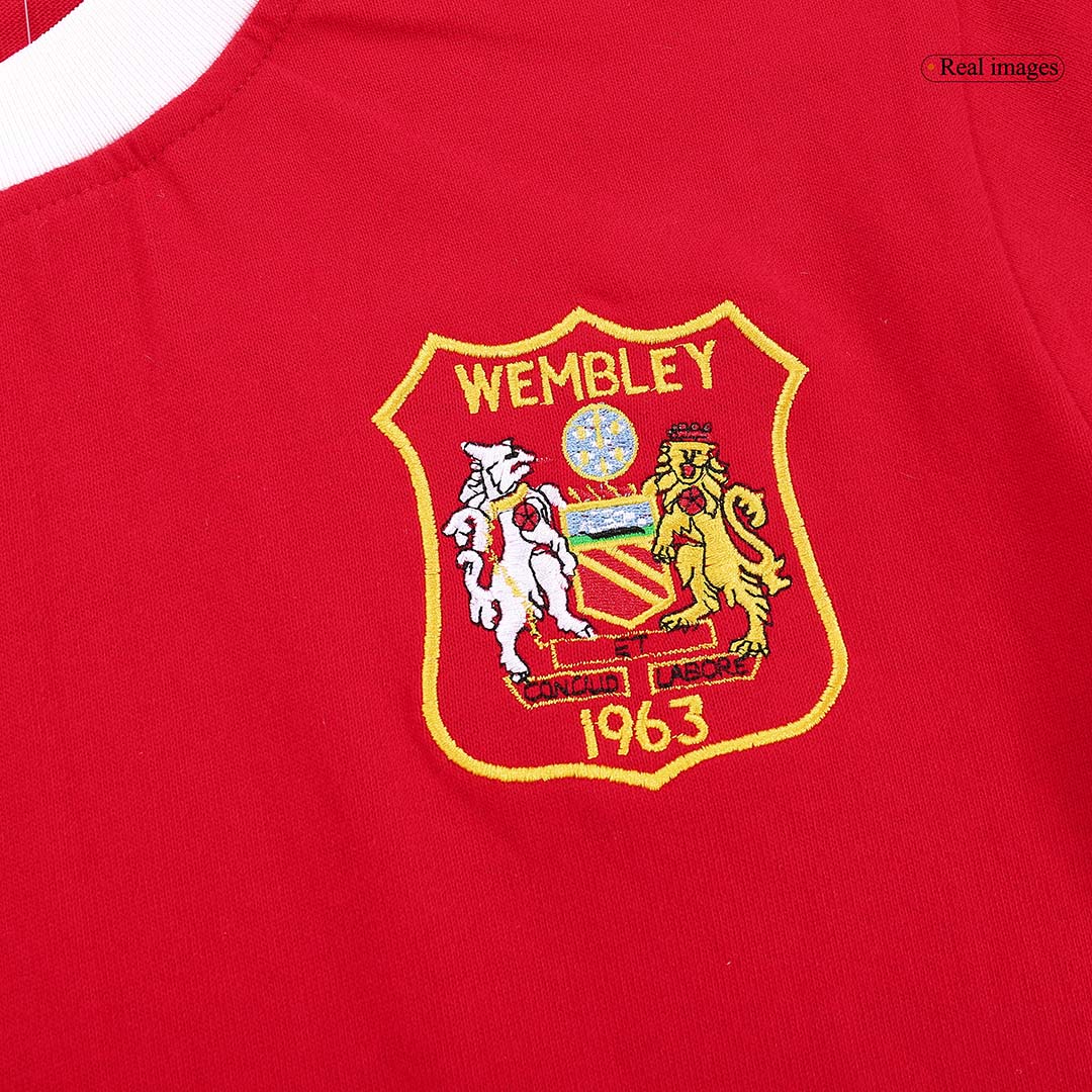 Tricouri Fotbal Vintage Manchester United 1963 Mânecă Lungă Final