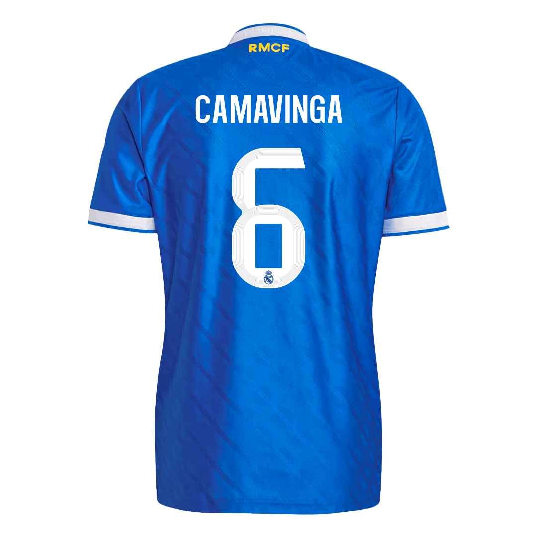 Tricouri Fotbal Real Madrid CAMAVINGA #6 Treilea 2025/26 Authentic