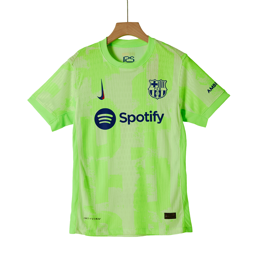 Tricouri Fotbal Barcelona Treilea 2024/25 Authentic