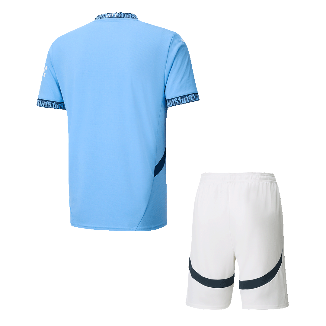 Set Tricouri Fotbal Manchester City Acasă 2024/25.