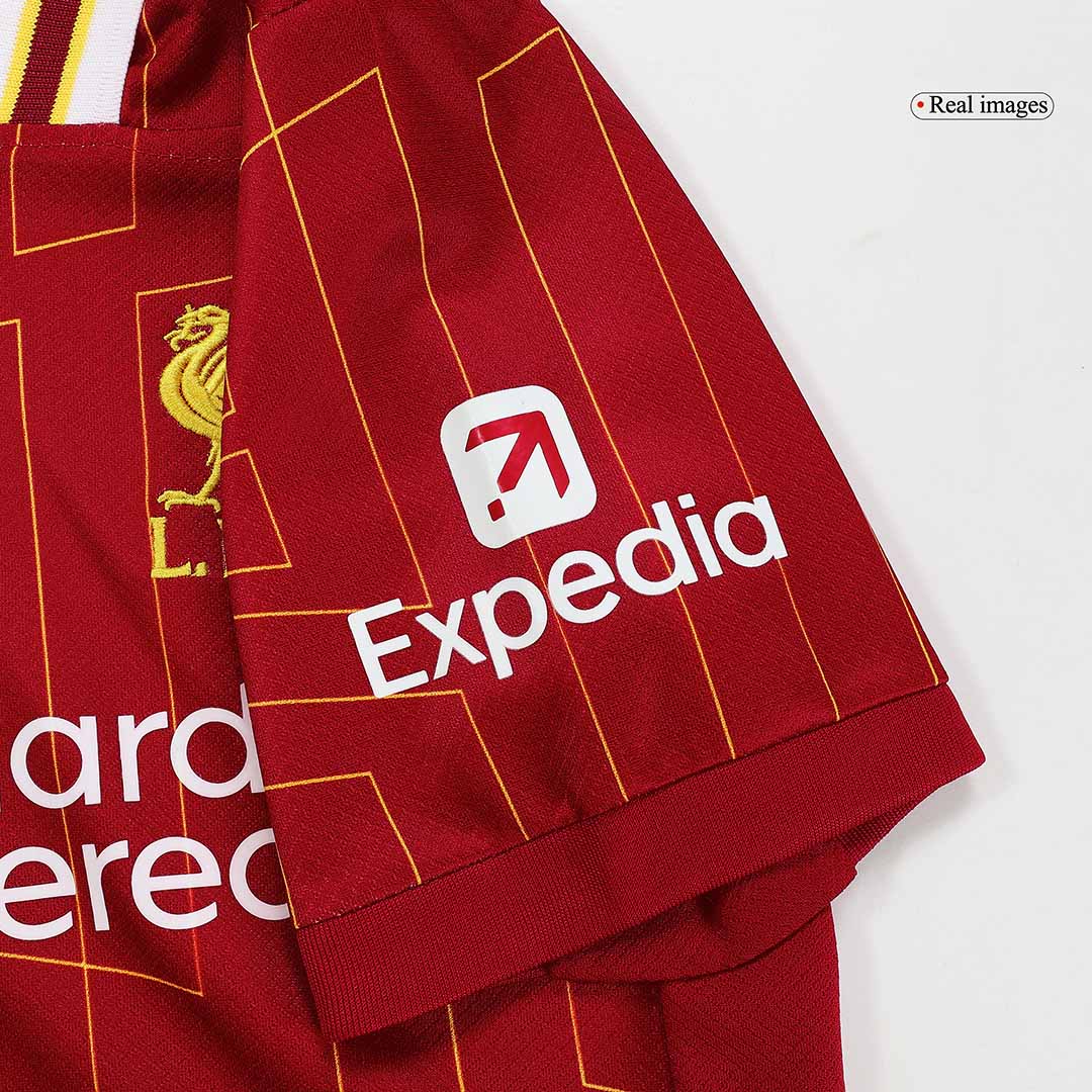 Set Tricouri Fotbal Liverpool Acasă 2024/25 Pentru Copii