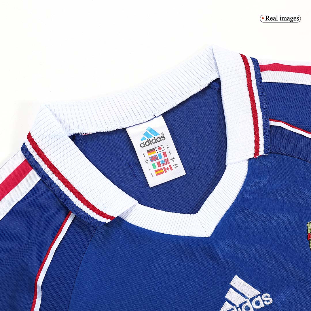 Tricouri Fotbal Vintage Franța Acasă 1998