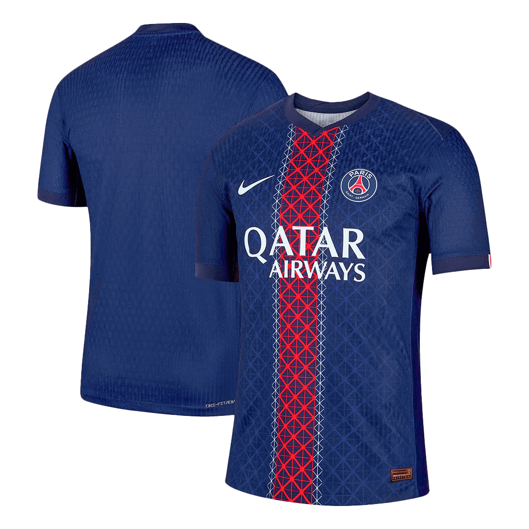Tricouri Fotbal PSG Acasă 2025/26 Authentic