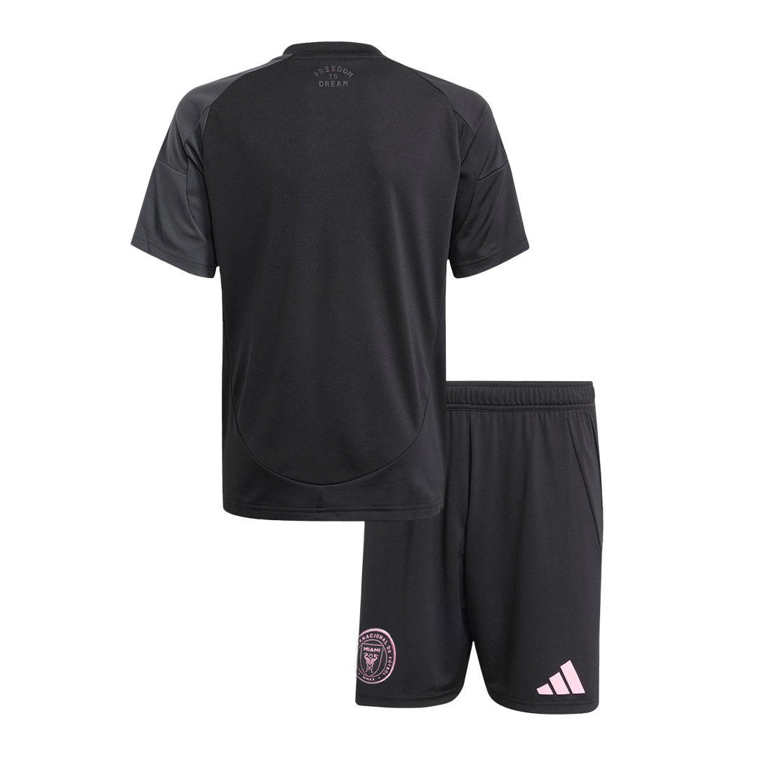 Set Tricouri Fotbal Inter Miami CF Deplasare 2025 Pentru Copii