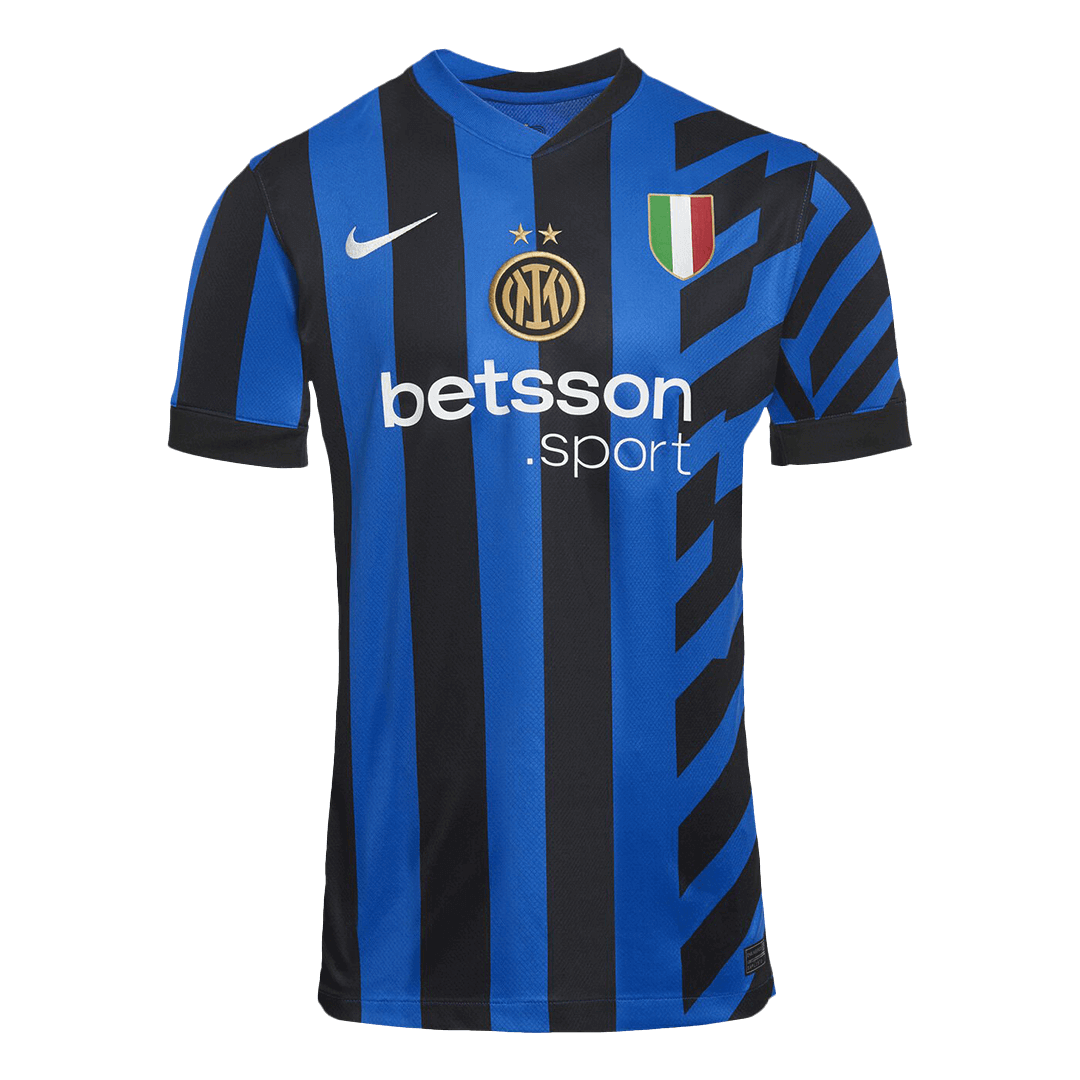 Tricouri Fotbal Inter Milano Acasă 2024/25 (mărime mare)