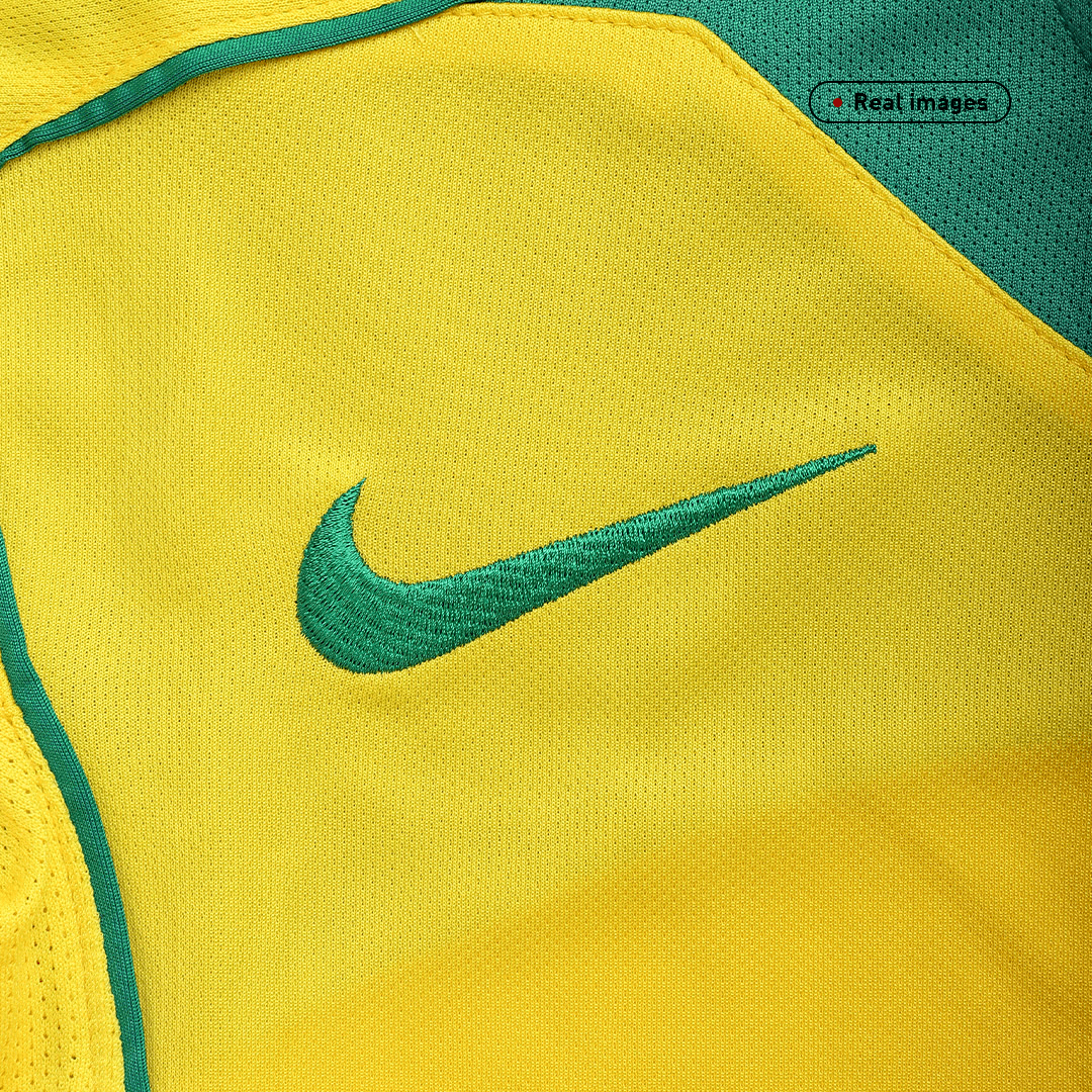 Tricouri Fotbal Vintage Brazilia Acasă 2004