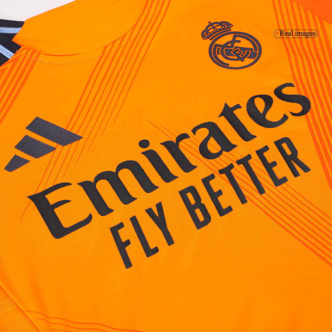 Tricouri Fotbal Real Madrid RODRYGO #11 Deplasare 2024/25 Authentic
