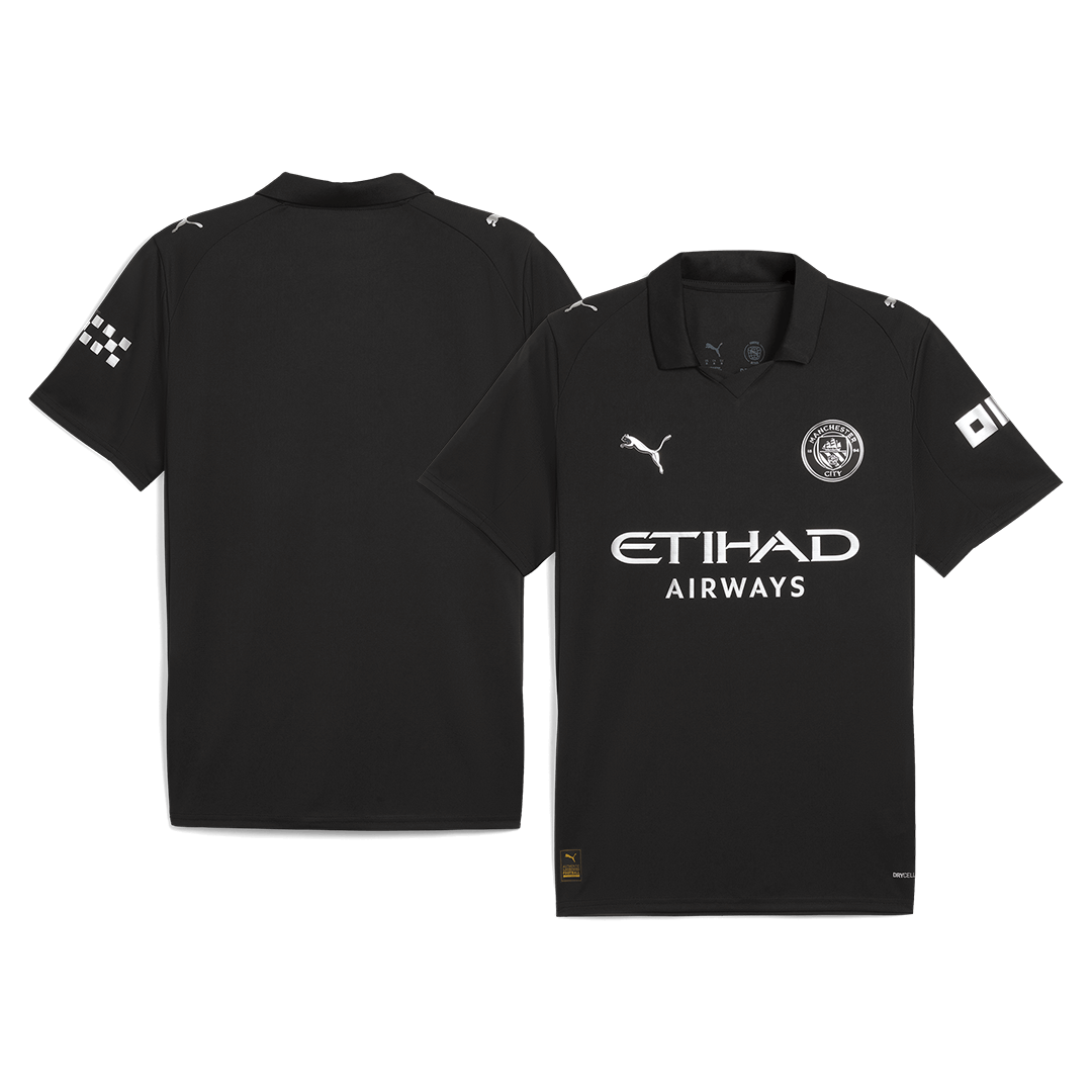 Tricouri Fotbal Manchester City Deplasare 2025/26