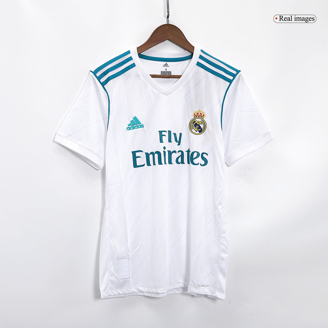 Tricouri Fotbal Vintage Real Madrid Acasă 2017/18