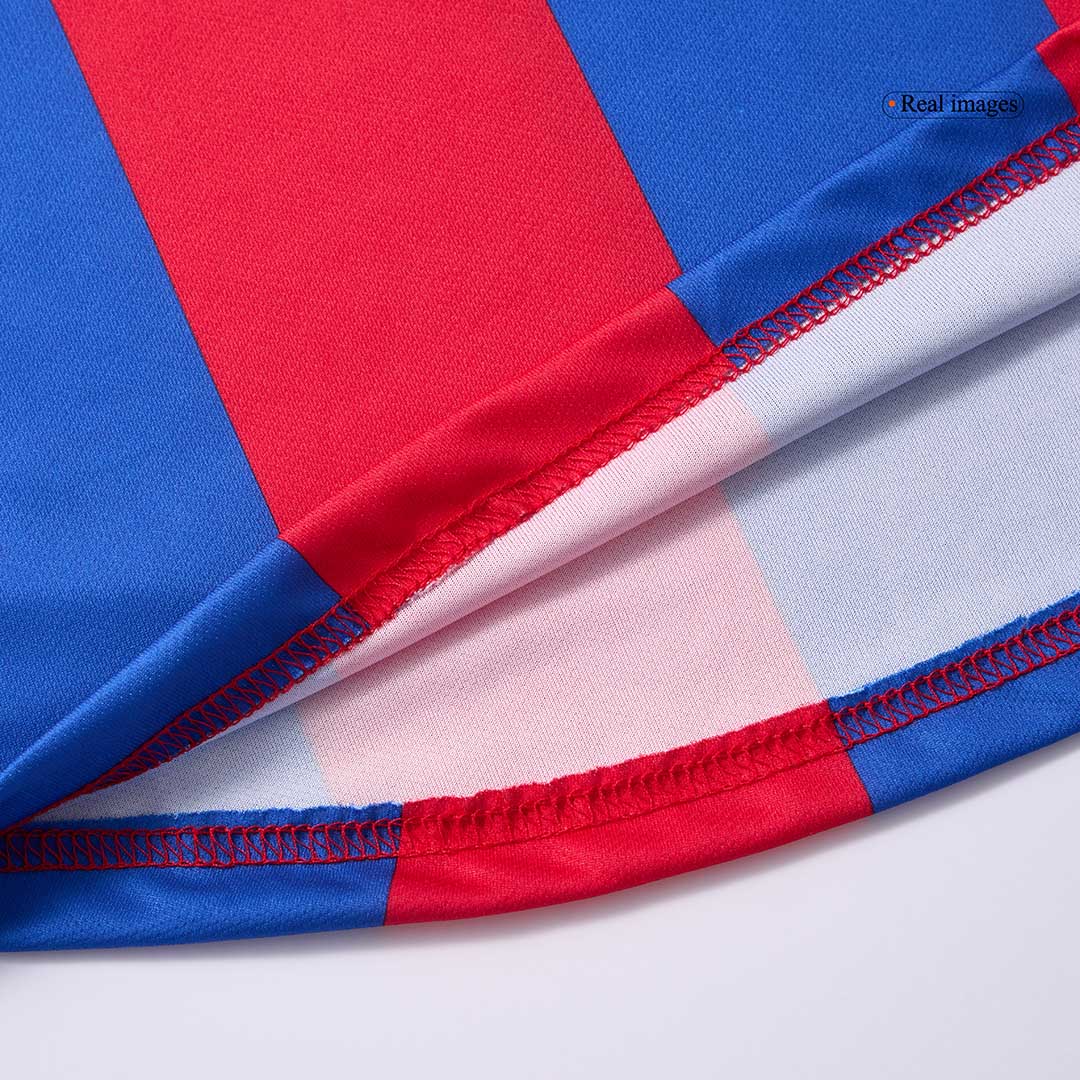Tricouri Fotbal Vintage Barcelona Acasă 2001/02