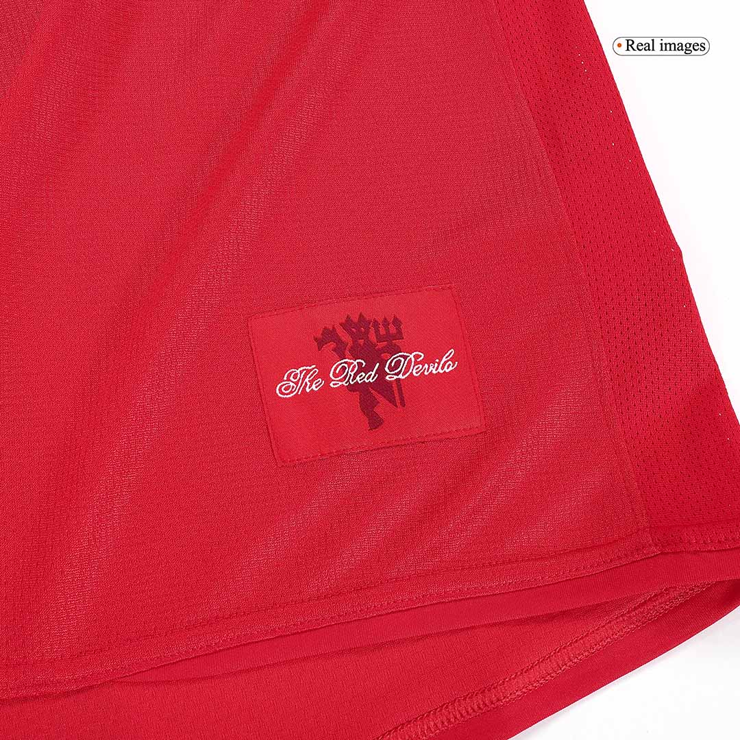 Tricouri Fotbal Vintage Manchester United Acasă 2007/08