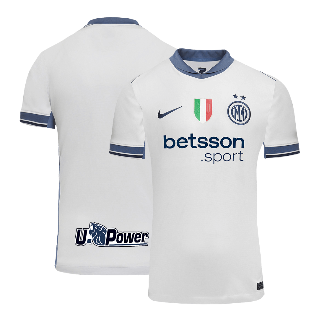 Tricouri Fotbal Inter Milano Deplasare 2024/25 (mărime mare)