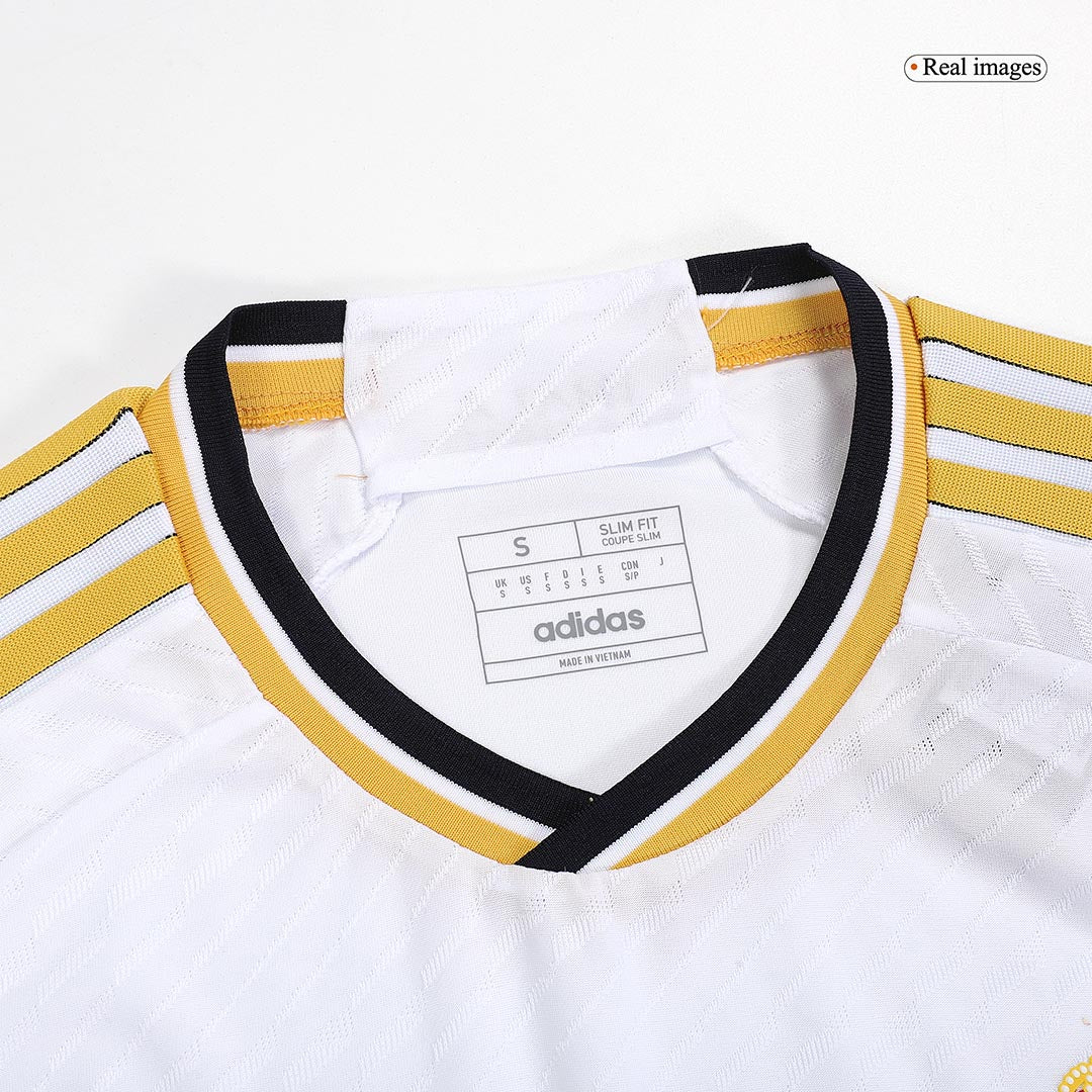 Tricouri Fotbal Real Madrid MBAPPÉ #9 Acasă 2023/24 Authentic