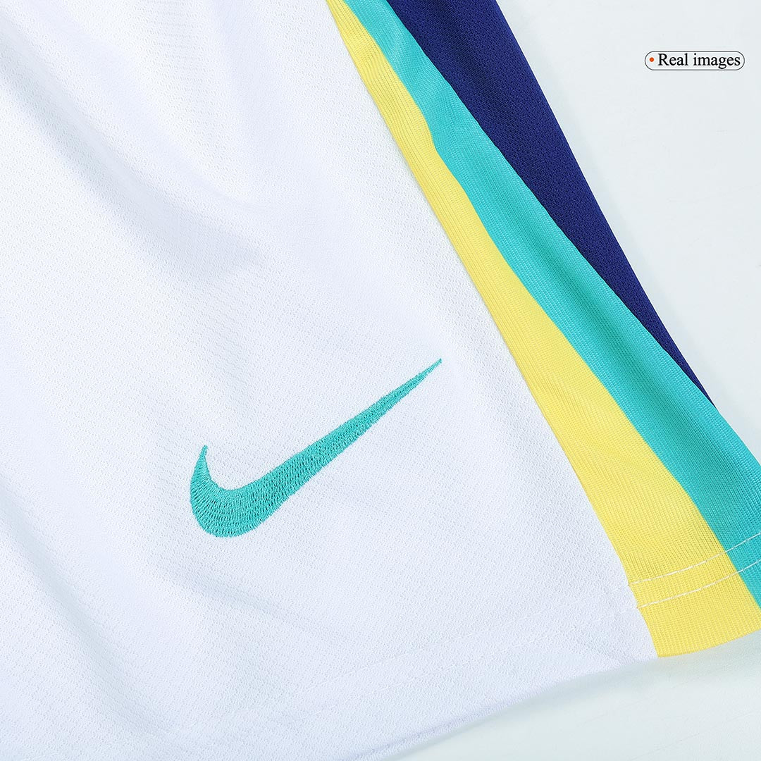 Set Tricouri Fotbal Brazilia Deplasare 2024 Pentru Copii
