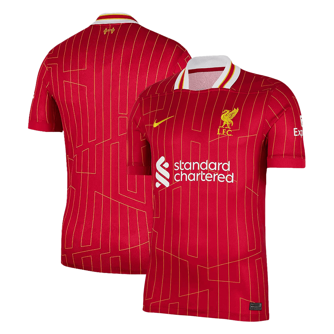 Tricouri Fotbal Liverpool Acasă 2024/25 - Super