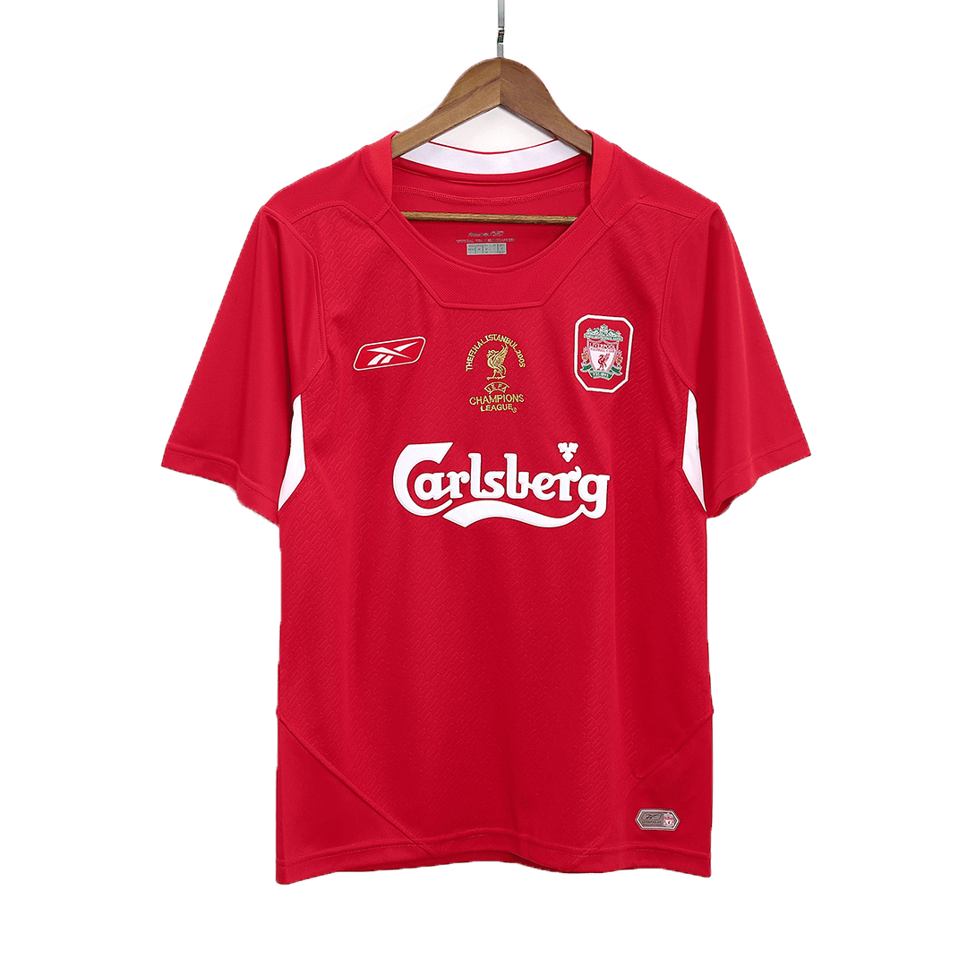 Tricouri Fotbal Vintage Liverpool 2005 - UCL