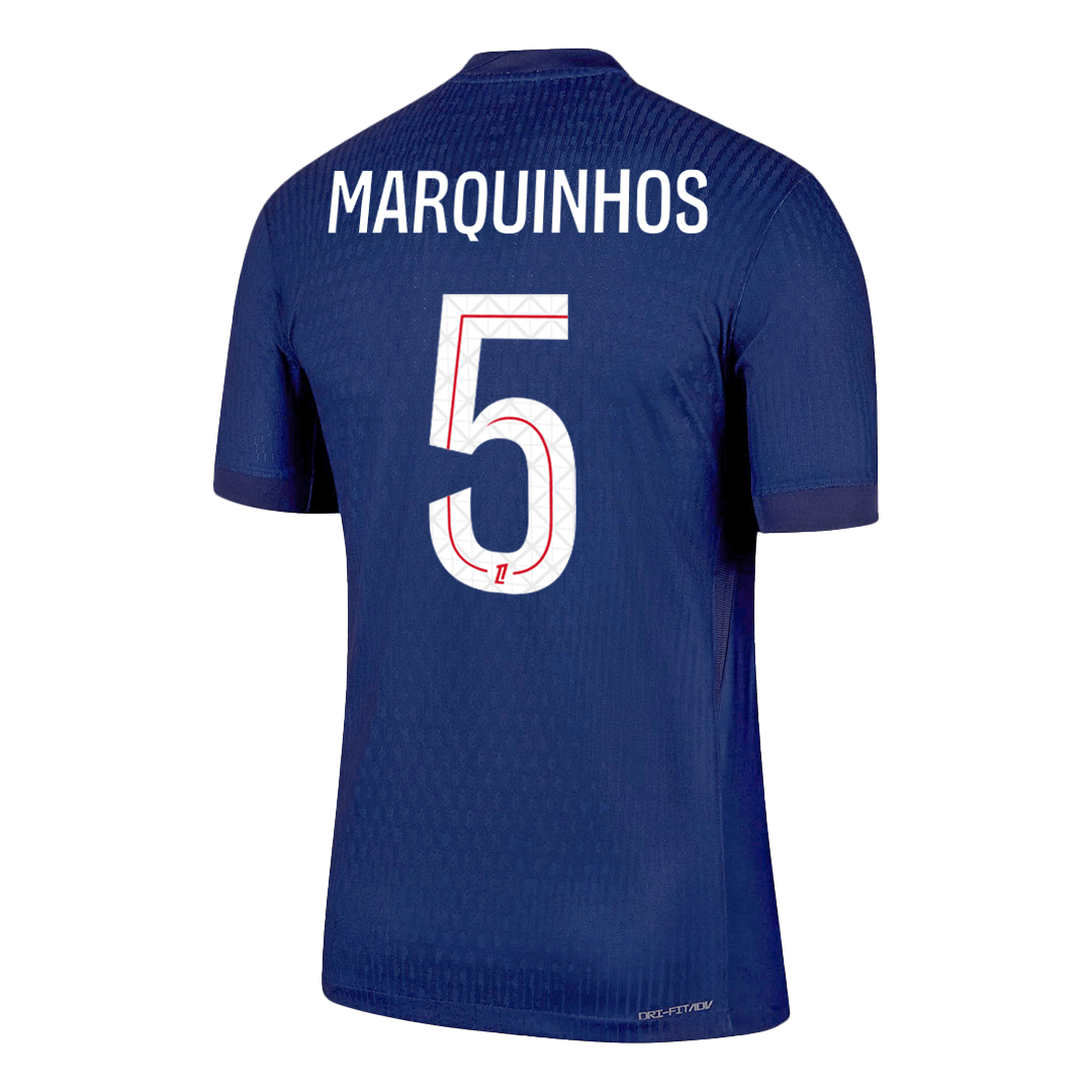Tricouri Fotbal PSG MARQUINHOS #5 Acasă 2025/26 Authentic