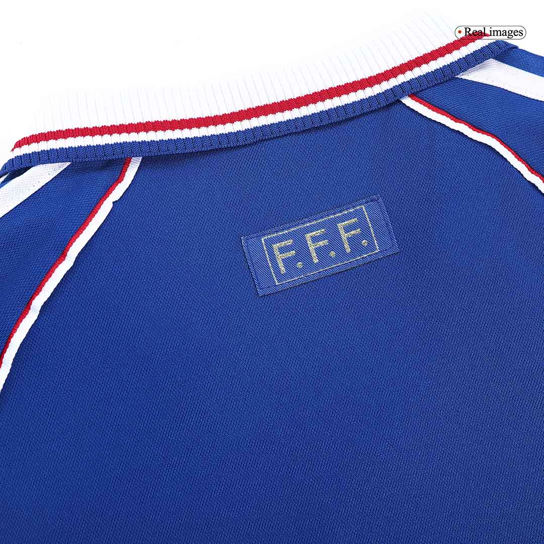 Tricouri Fotbal Vintage Franța Acasă 1998