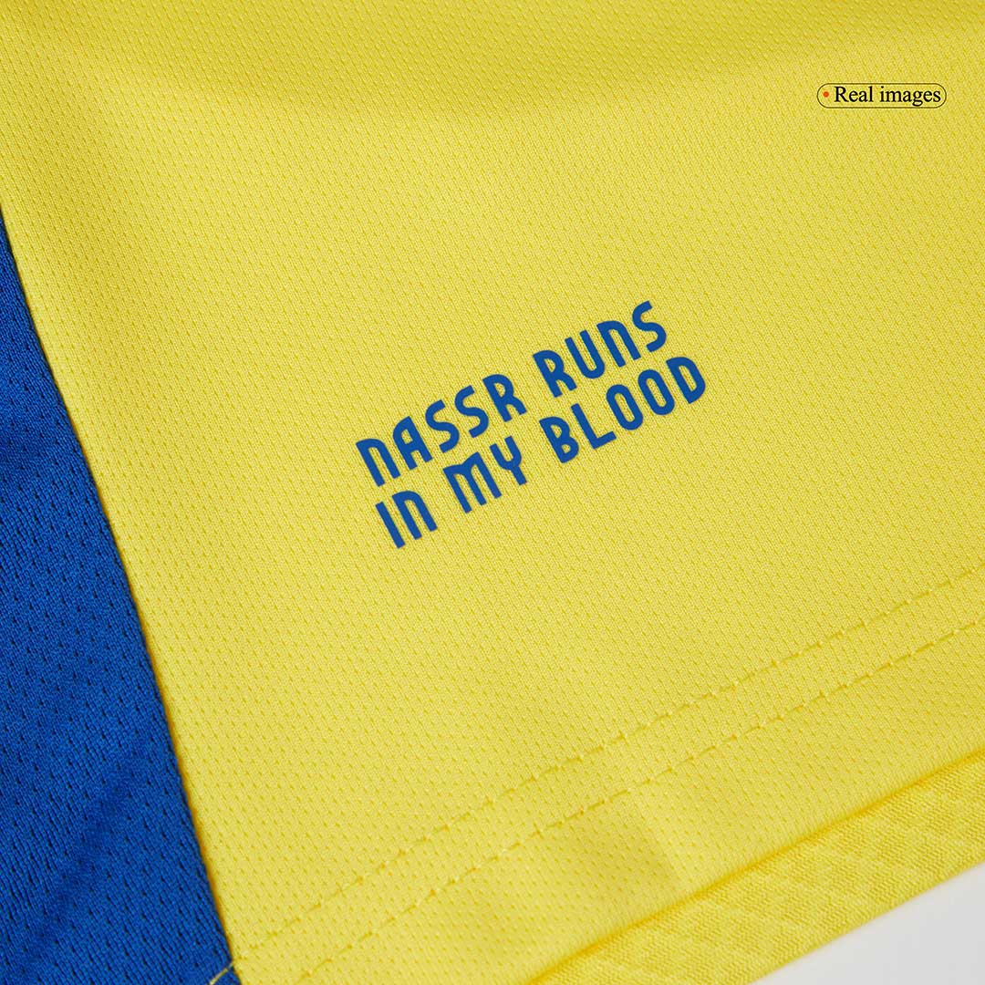 Tricouri Fotbal Al Nassr MANÉ #10 Acasă 2024/25 - Super
