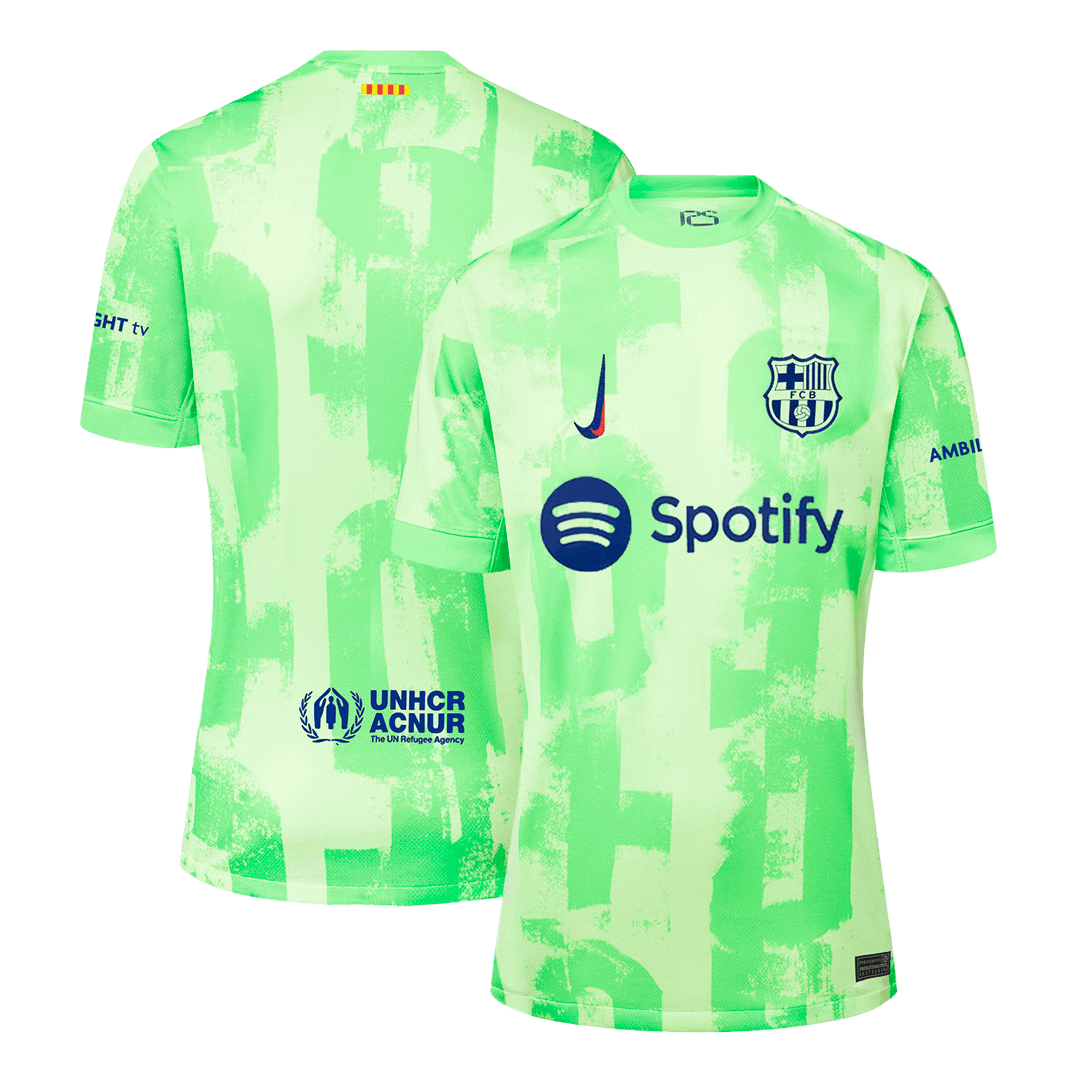 Tricouri Fotbal Barcelona Treilea 2024/25 - Super (mărime mare)