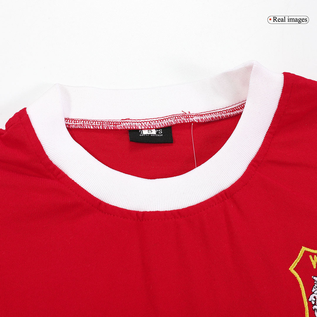 Tricouri Fotbal Vintage Manchester United 1963 Mânecă Lungă Final