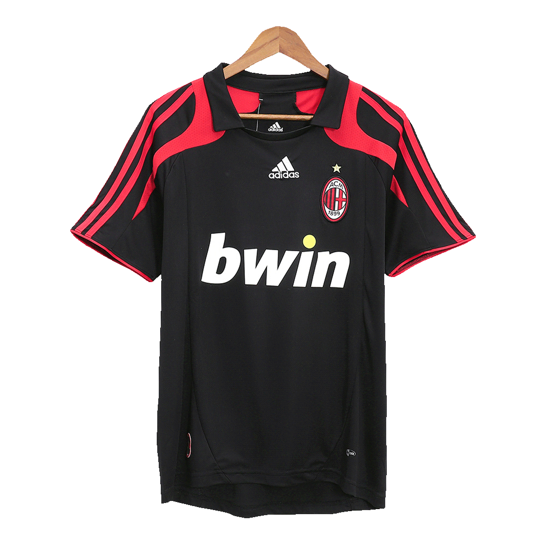 Tricouri Fotbal Vintage AC Milan Treilea 2007/08