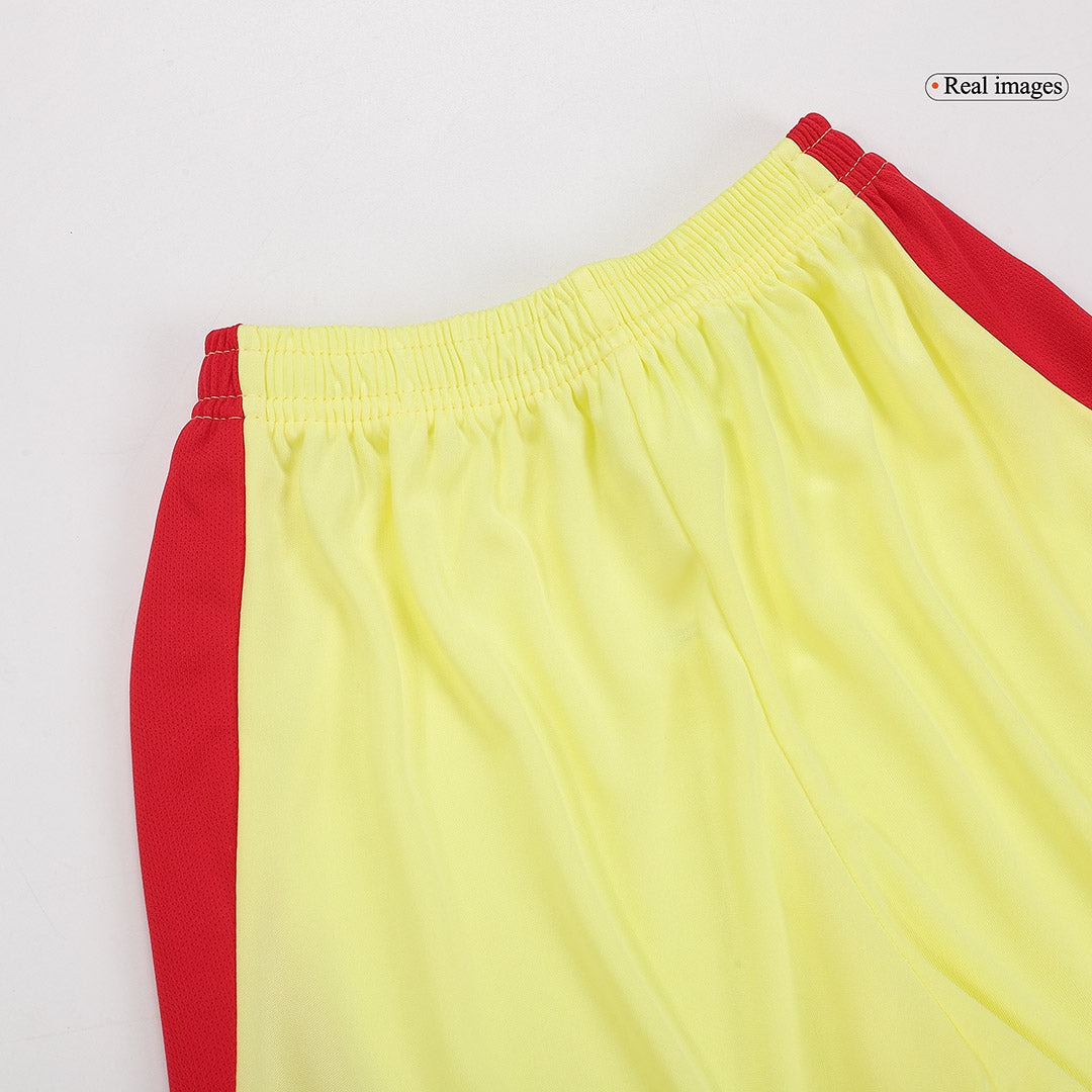 Set Tricouri Fotbal Spania Deplasare 2024 Pentru Copii.