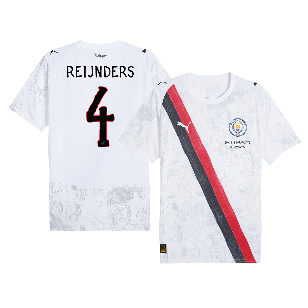 Tricouri Fotbal Manchester City REIJNDERS #4 2025/26