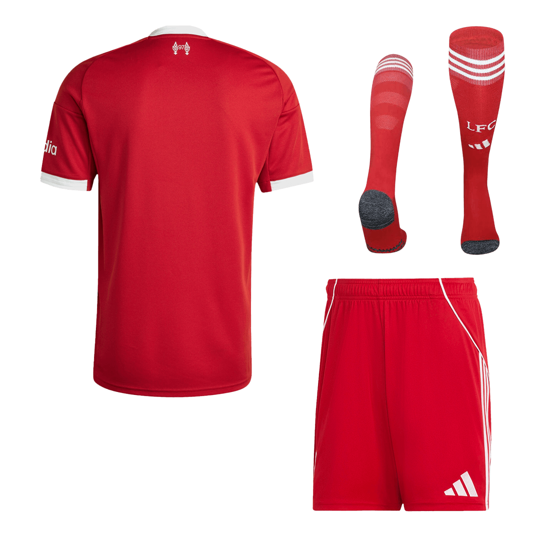 Set Tricouri Fotbal Liverpool Acasă 2025/26