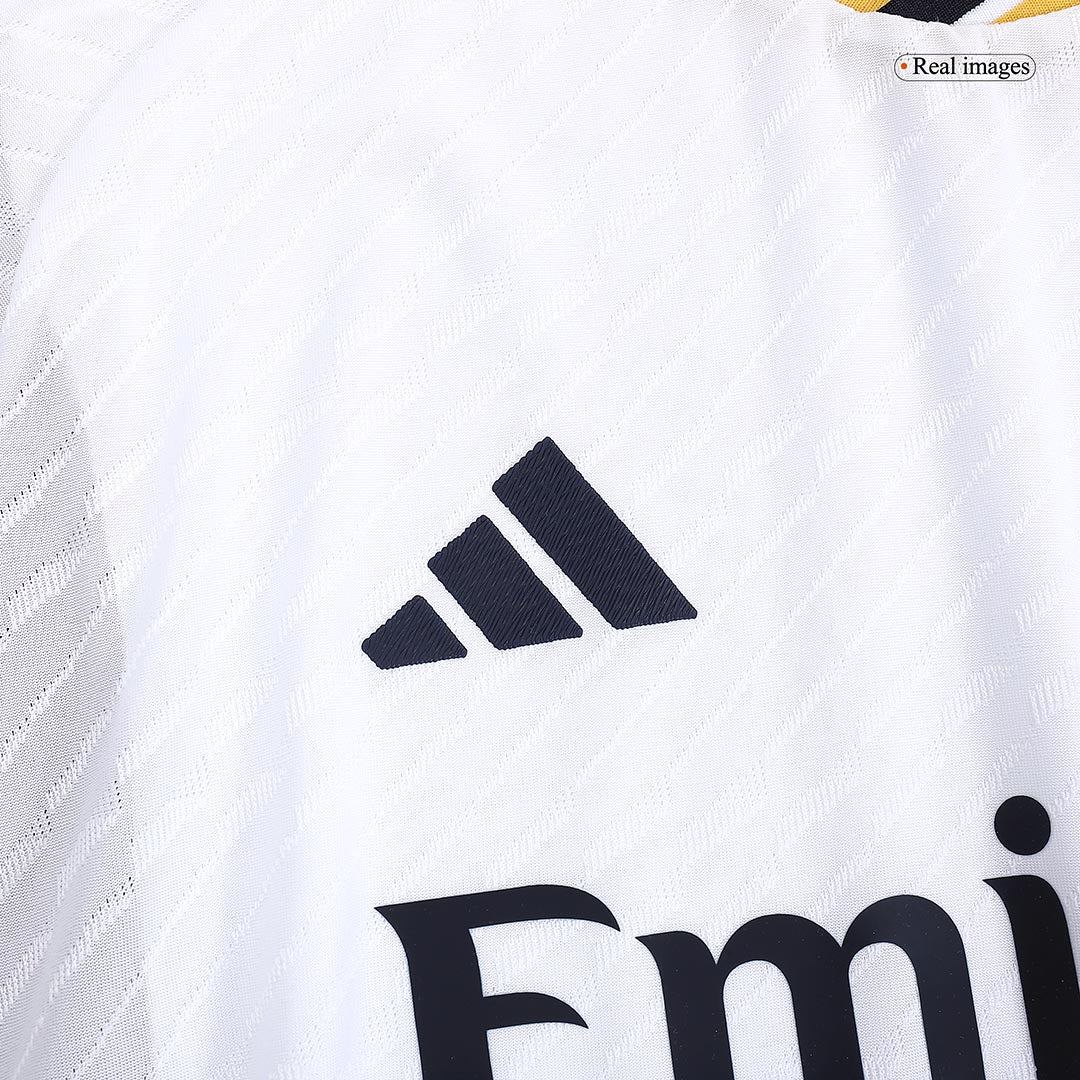 Tricouri Fotbal Real Madrid MBAPPÉ #9 Acasă 2023/24 Authentic