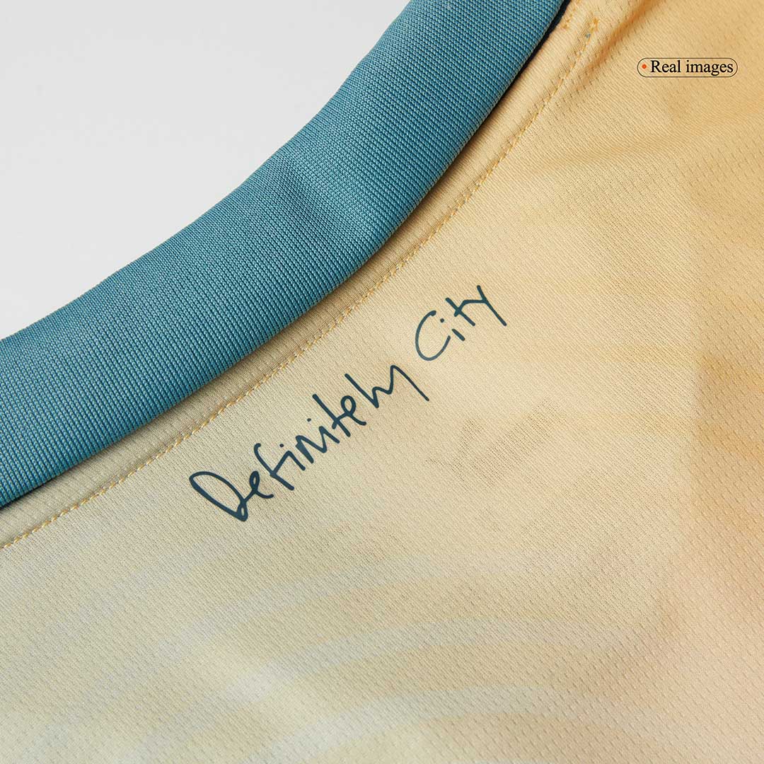 Tricouri Fotbal Manchester City RODRIGO #16 Al Patrulea 2024/25 - Definitely City (mărime mare)