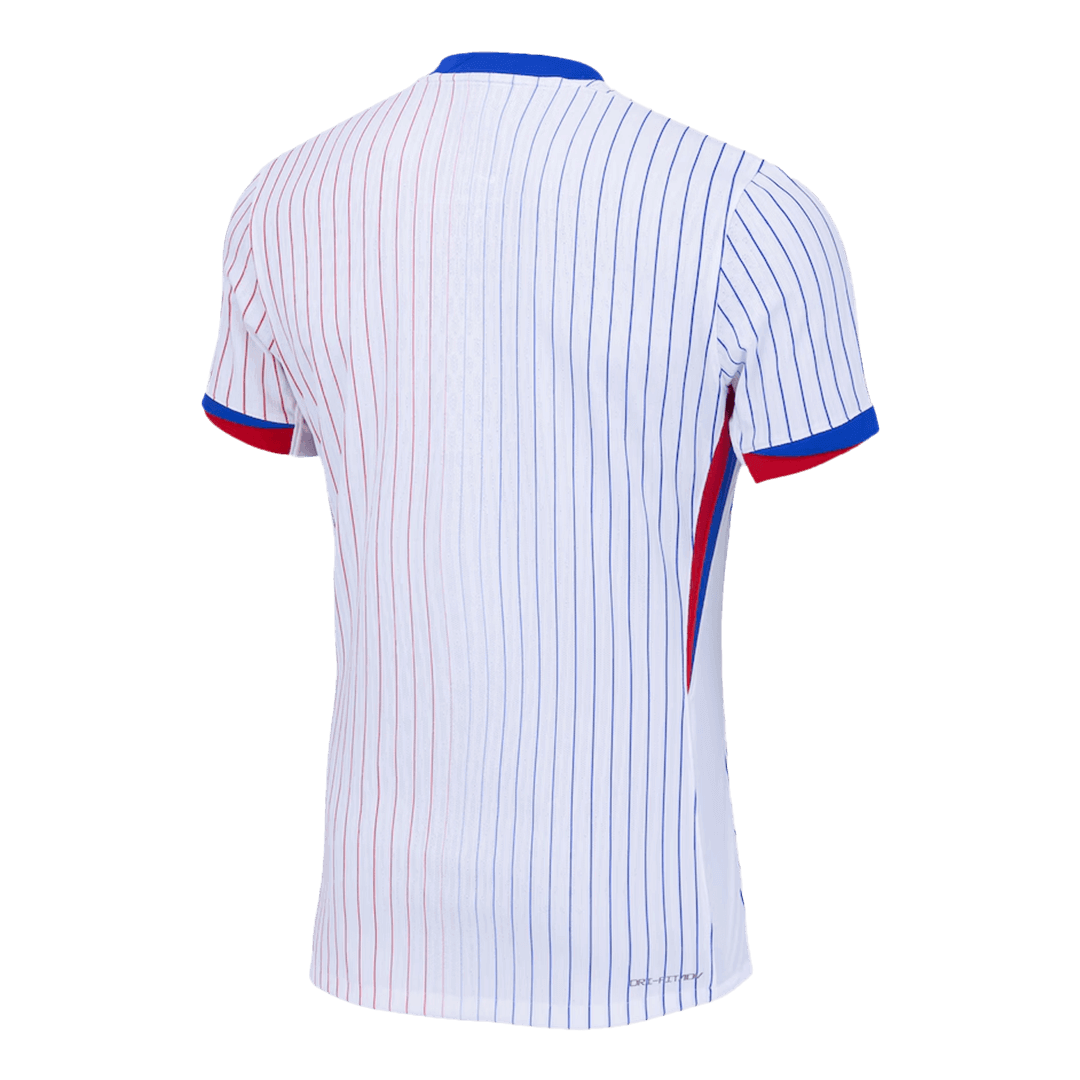 Tricouri Fotbal Franța Deplasare 2024 Authentic