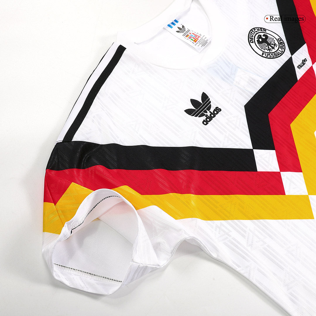 Tricouri Fotbal Vintage Germania Acasă 1990