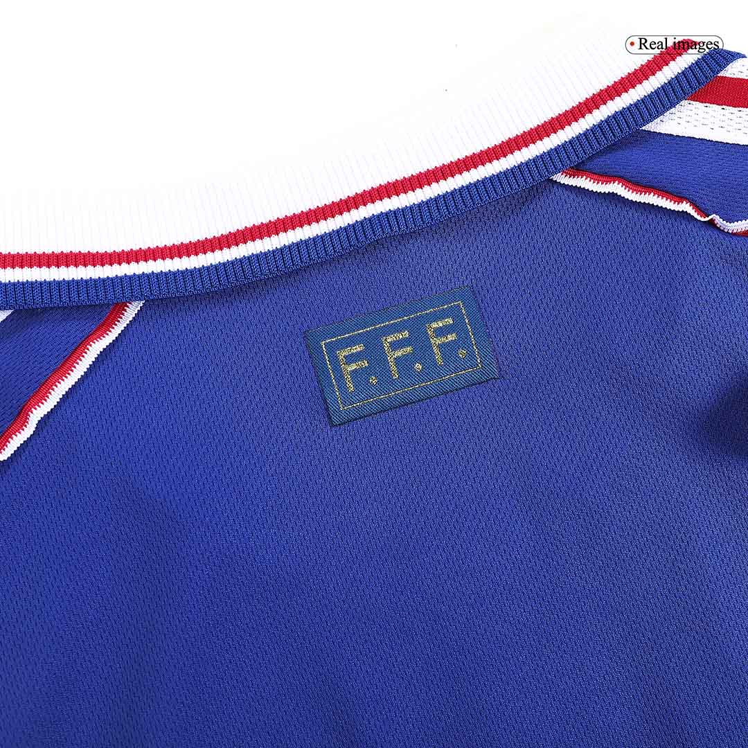 Tricouri Fotbal Vintage Franța Acasă 1998