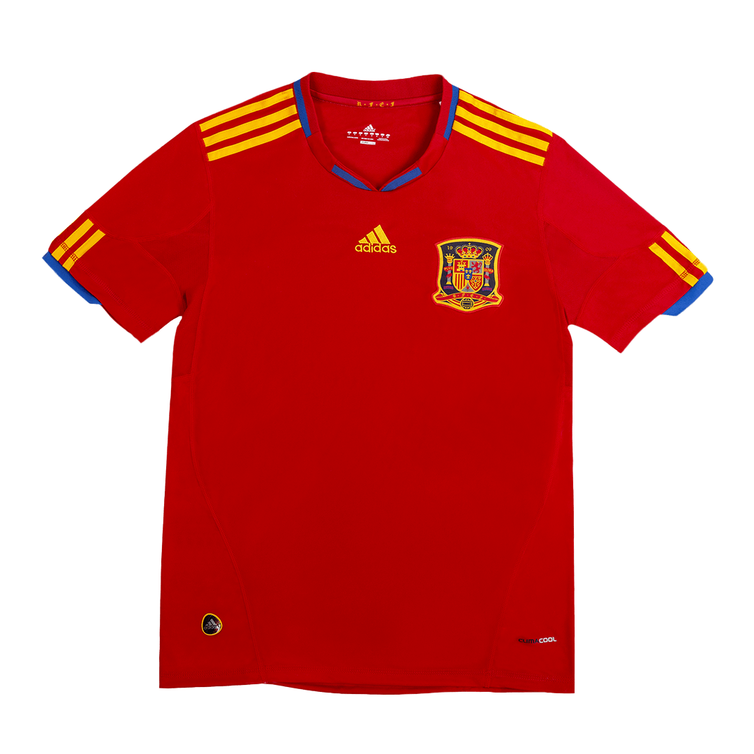 Tricouri Fotbal Vintage Spania Acasă 2010