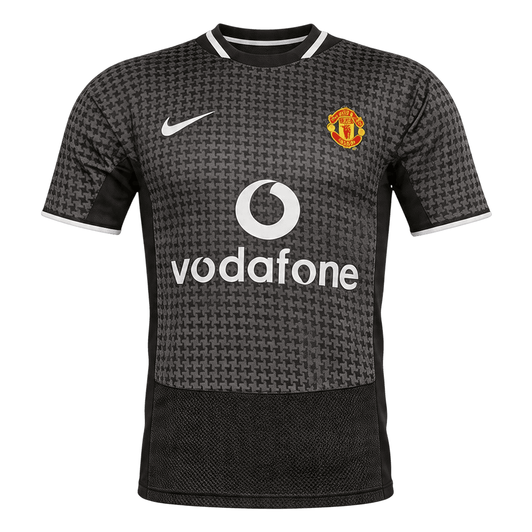 Tricouri Fotbal Vintage Manchester United Deplasare 2003/05