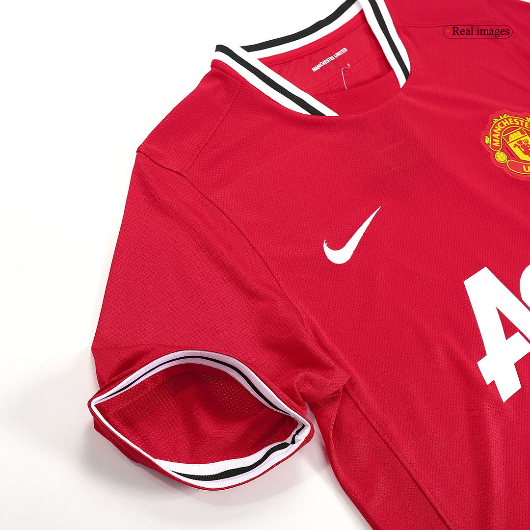 Tricouri Fotbal Vintage Manchester United Acasă 2011/12