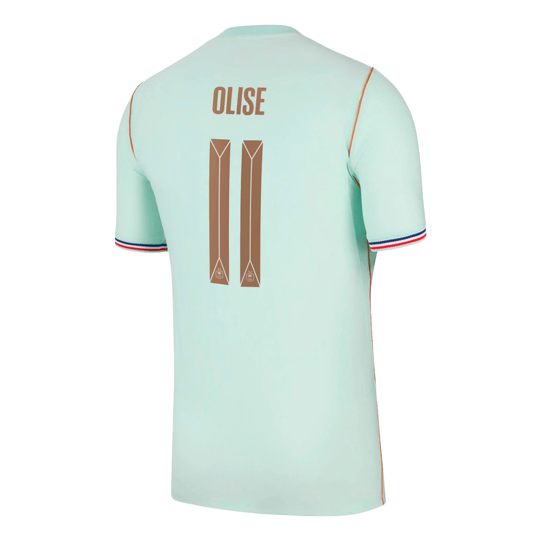Tricouri Fotbal Franța OLISE #11 Deplasare Cupa Mondială 2026