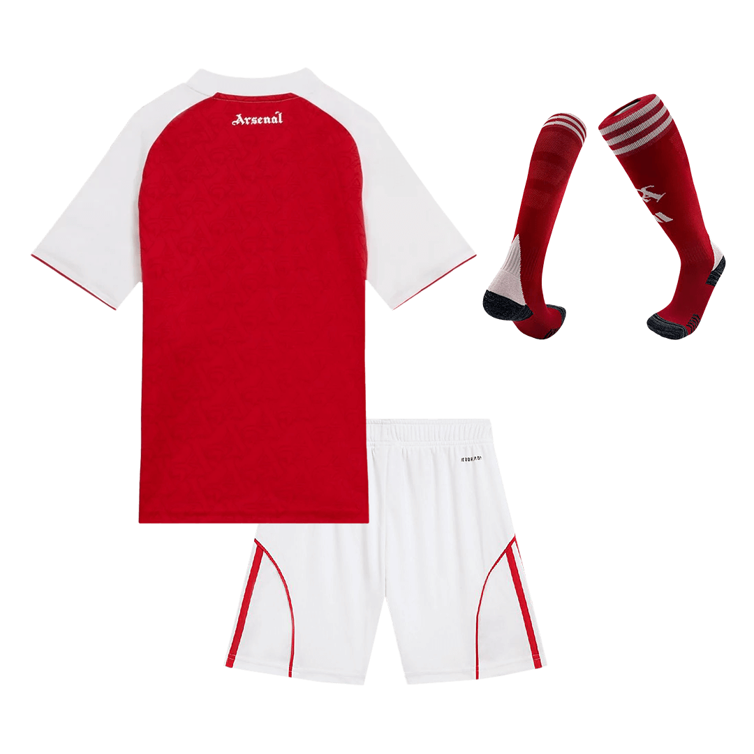 Set Tricouri Fotbal Arsenal Acasă 2025/26 Pentru Copii