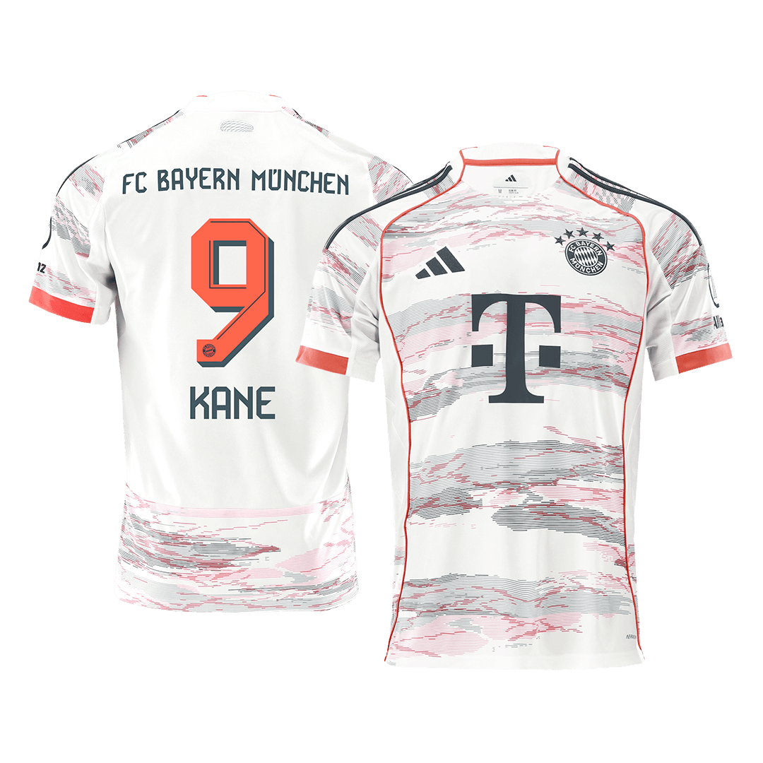 Tricouri Fotbal Bayern Munchen KANE #9 Deplasare 2025/26