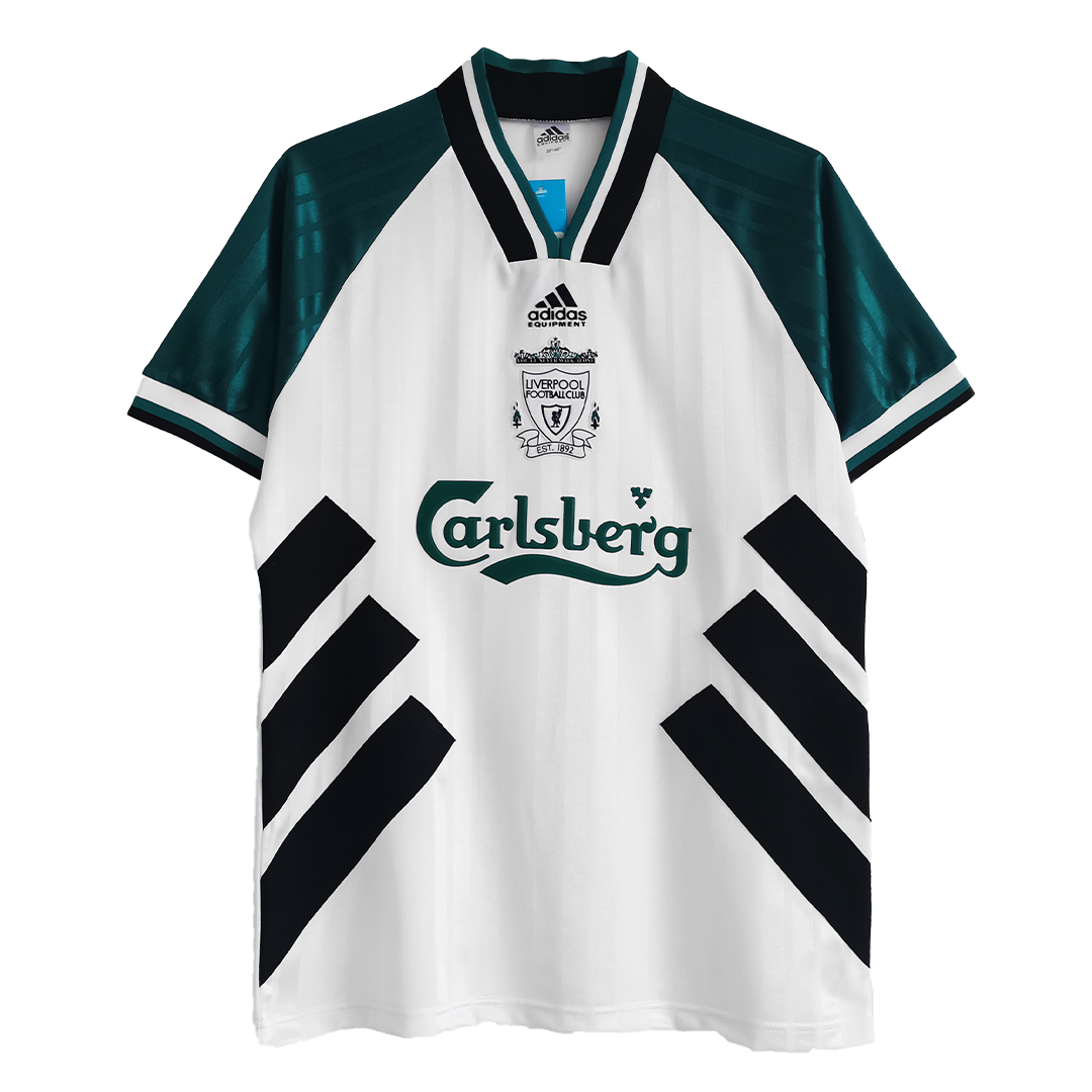 Tricouri Fotbal Vintage Liverpool Deplasare 1993/95